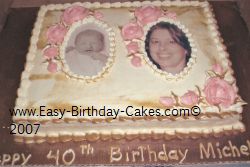 40th Birthday Cake on 40th Birthday Cake Idea