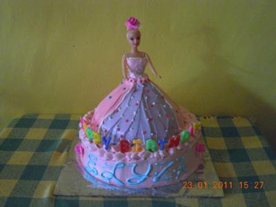 My First Barbie Cake