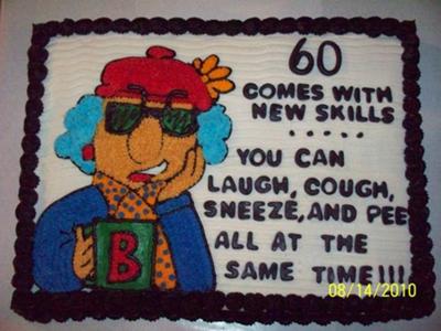 Funny Birthday Cake on Beck S Maxine Cake For 60th Birthday