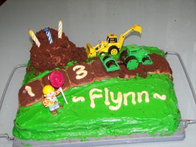Flynn's 3rd Birthday Cake