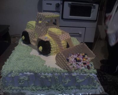 Amazing Birthday Cakes on Bulldozer Cake