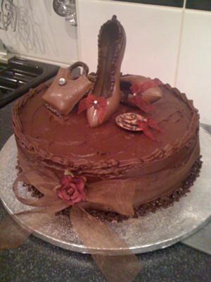 Chocolate Birthday Cake on Chocolate 50th Birthday Cake