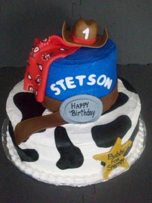 Cowboy Birthday Cakes on Cowboy Cake