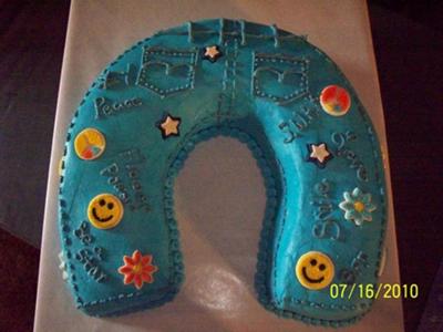 Peace Sign Birthday Cakes on Van Buren Arkansas Usa