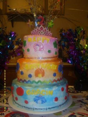 Birthday Cake Recipes on Doodlebops Birthday Cake