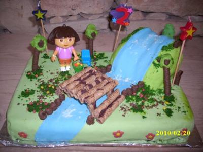 Dora Birthday Cakes on Dora Cake