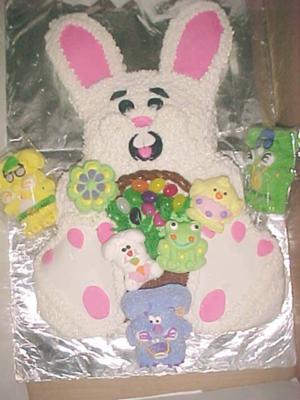 easter bunny cake. Easter Bunny Cake 2011
