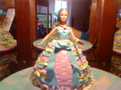 Frilly Doll Cake
