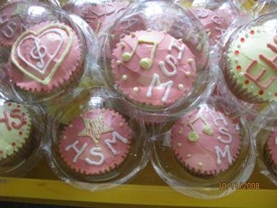 High School Musical Cupcakes