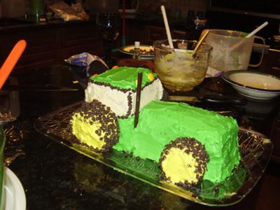 John Deere Wedding Cake Toppers on John Deere Cake