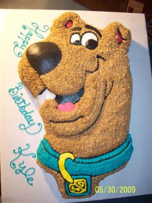 Scooby  Birthday Cake on Kyle S Scooby Doo Cake