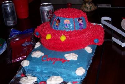  Einsteins on Little Einsteins Rocket Cake