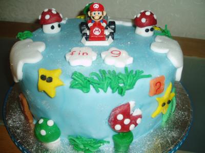 Mario Birthday Cake on Mario Birthday Cake