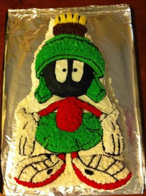 Marvin the Martian Cake