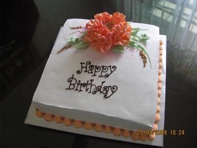 birthday cake elegant