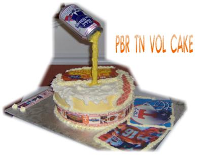PBR and TN Vols Cake