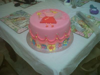 Peppa  Birthday Cake on Peppa Pig Cake