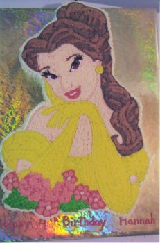 Disney Princess Birthday Cake on Girls Mostmar Challenge Of Princess Belle So For Princess Birthday