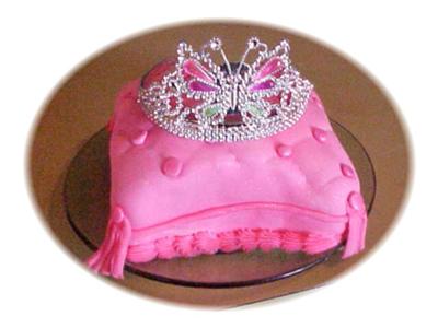 Birthday Cake Vodka on Princess Pillow Cake
