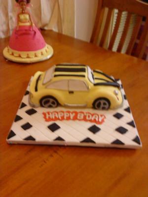  Images on Racing Car Show Cake