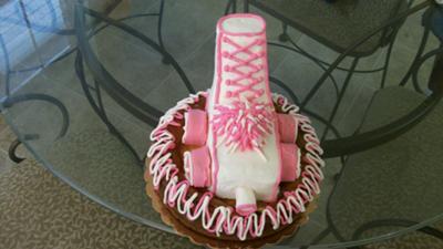 Easy Birthday Cake Ideas on Roller Skate Birthday Cake