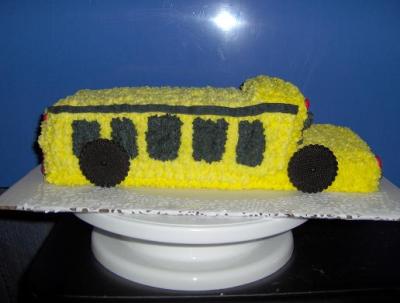 School Bus Cake by Kelly Van Bure Arkansas USA School Bus Cake