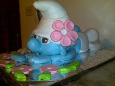 Birthday Cakes Recipes on Smurf Cake