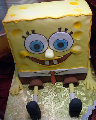 Spongebob Birthday Cakes on Spongebob Cake