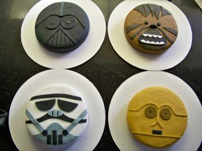 Star Wars Birthday Cake on Star Wars Characters Cakes