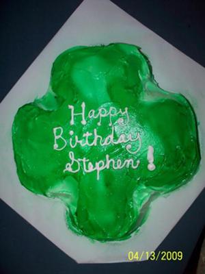 Shamrock Cake