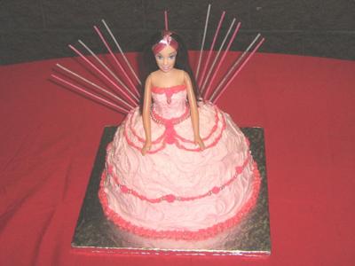 Strawberry Birthday Cake on Strawberry Princess Cake