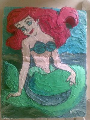  Mermaid Birthday Cake on The Little Mermaid Cake