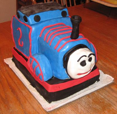 Thomas  Train Birthday Cake on Thomas The Train Cake