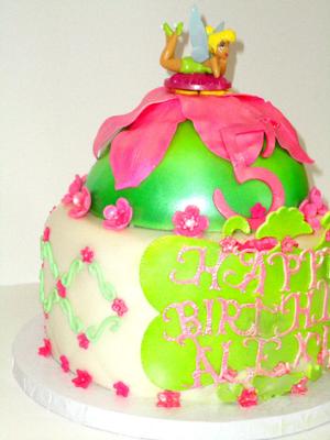 Tinkerbell Birthday Cake on Tinkerbell Birthday Cake