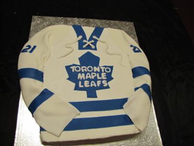 Toronto Maple Leafs Jersey Cake