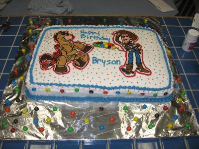  Story Birthday Cake on Toy Story Cake