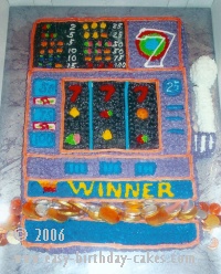 Unique Birthday Cakes on Unique Birthday Cakes Such As This Slot Machine Cake And Others