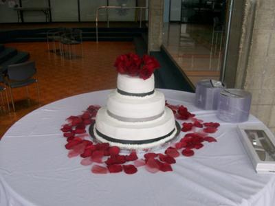 Valentines Day Wedding Cake