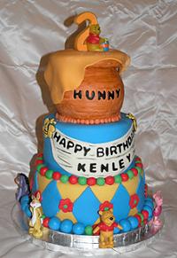 Winnie  Pooh Birthday Cake on Winnie The Pooh Cake