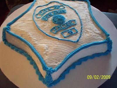 Police Birthday Cake