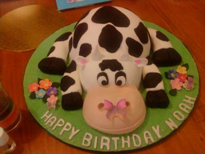 Cow Cake Show Cake Number 2