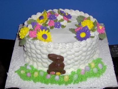 Easter Cake With Bunny