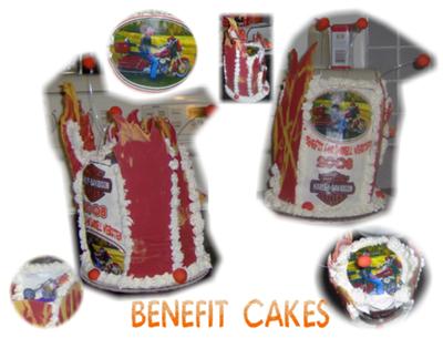 Harley Benifit Cakes