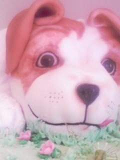 Jack Russell Puppy Cake