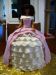 Barbie Cake with Pink and White 

Dress