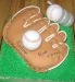 Birthday Baseball Mitt Cake