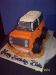 Blake's Big Orange Truck Cake