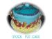 Blue Stock Pot Cake