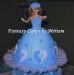 Doll Cake in Blue