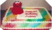 Elmo Sheet Cake